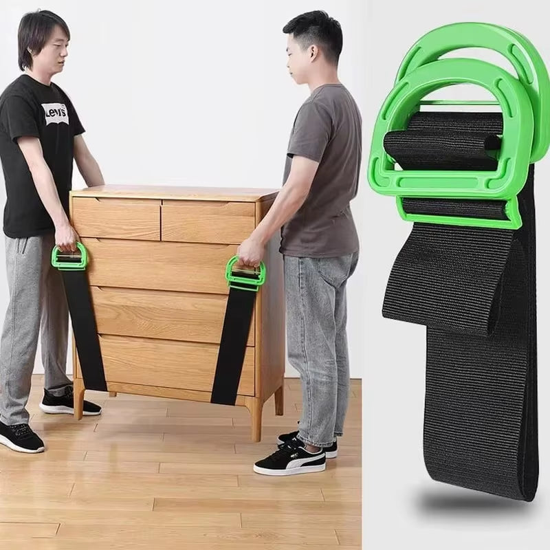 Adjustable Furniture Moving Straps - Easy Lifting and Transport for Heavy Items