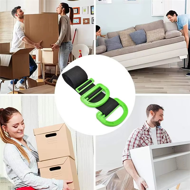 Adjustable Furniture Moving Straps - Easy Lifting and Transport for Heavy Items