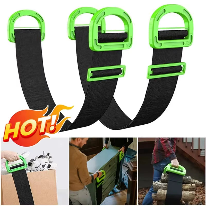 Adjustable Furniture Moving Straps - Easy Lifting and Transport for Heavy Items
